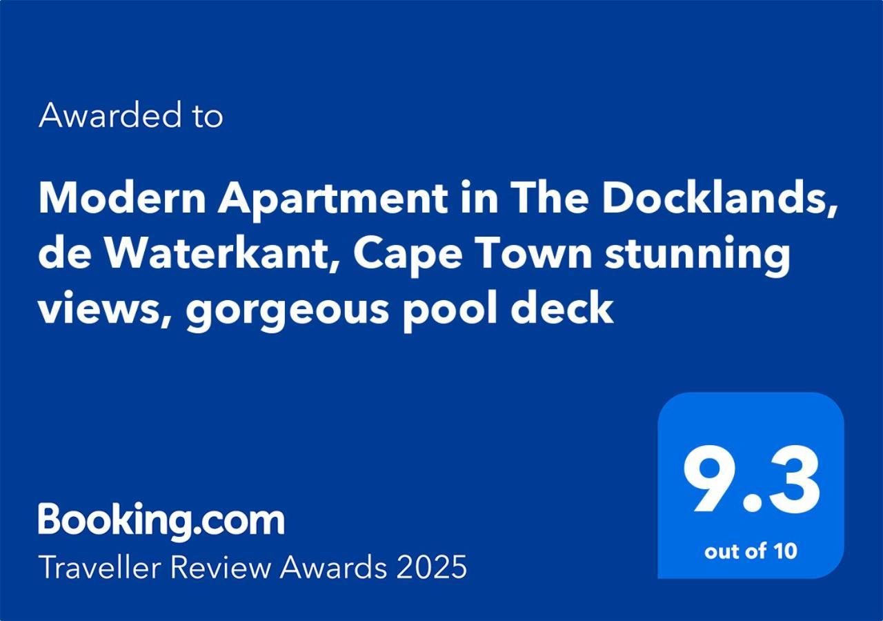 Modern Apartment In The Docklands, De Waterkant, Cape Town Stunning Views, Gorgeous Pool Deck Exterior foto